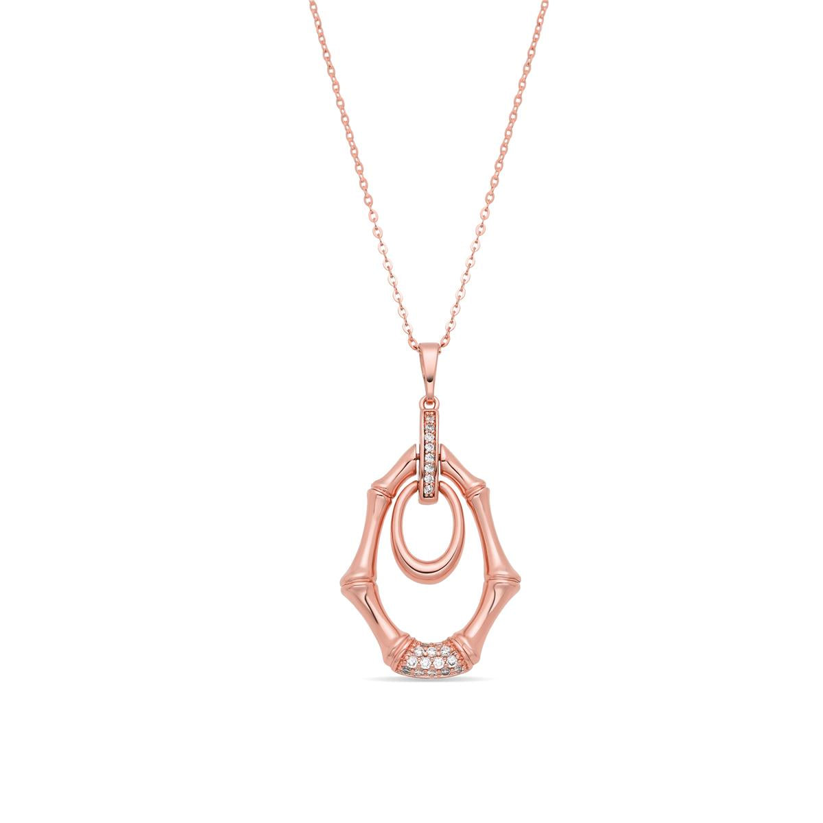 Colar Kormer acabamento em ouro rosa 18k - Kormer