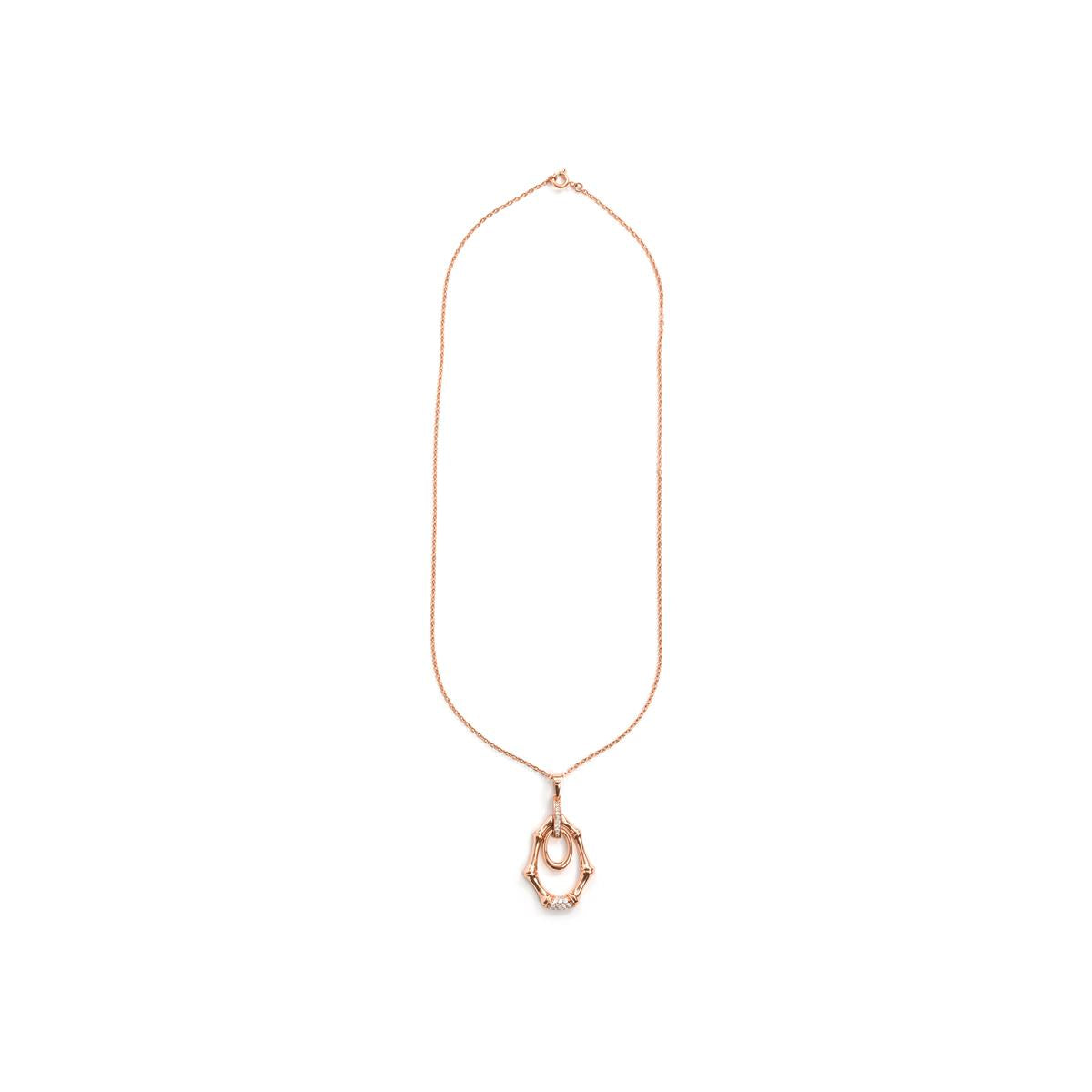 Colar Kormer acabamento em ouro rosa 18k - Kormer