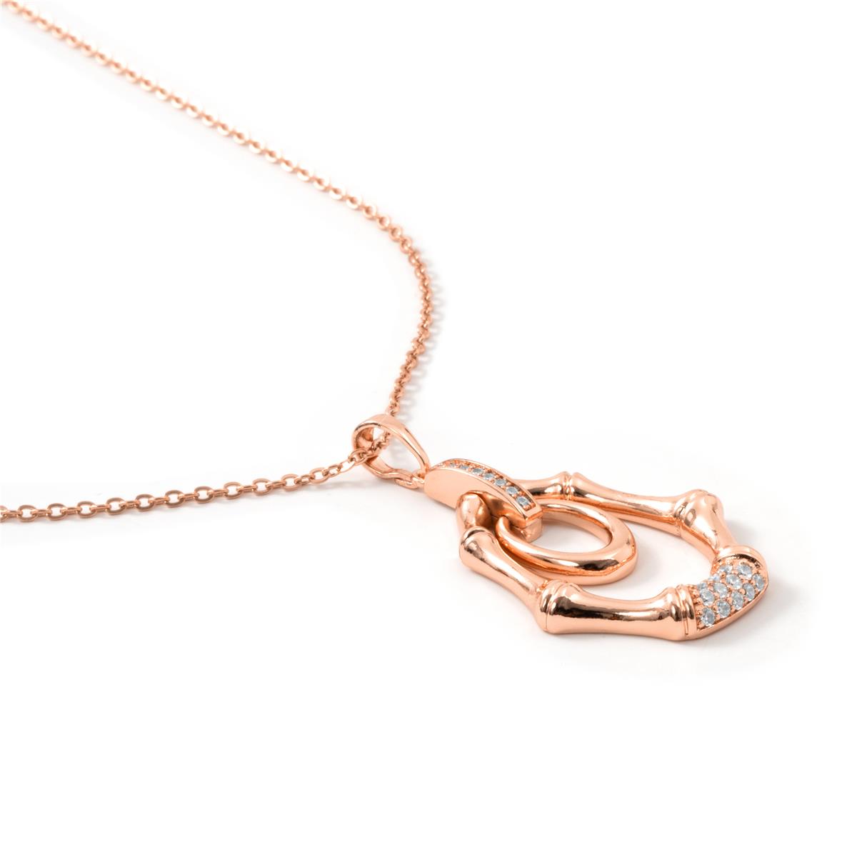 Colar Kormer acabamento em ouro rosa 18k - Kormer