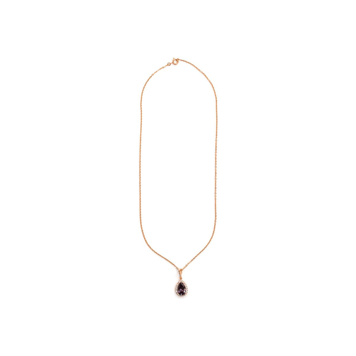 Collar Cerbi acabado oro rosa 18k - Cerbi