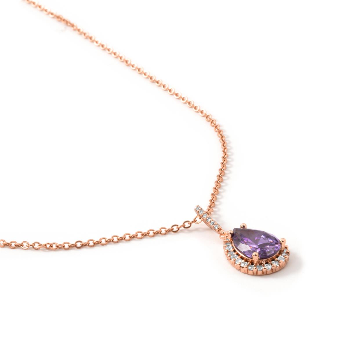 Collar Cerbi acabado oro rosa 18k - Cerbi