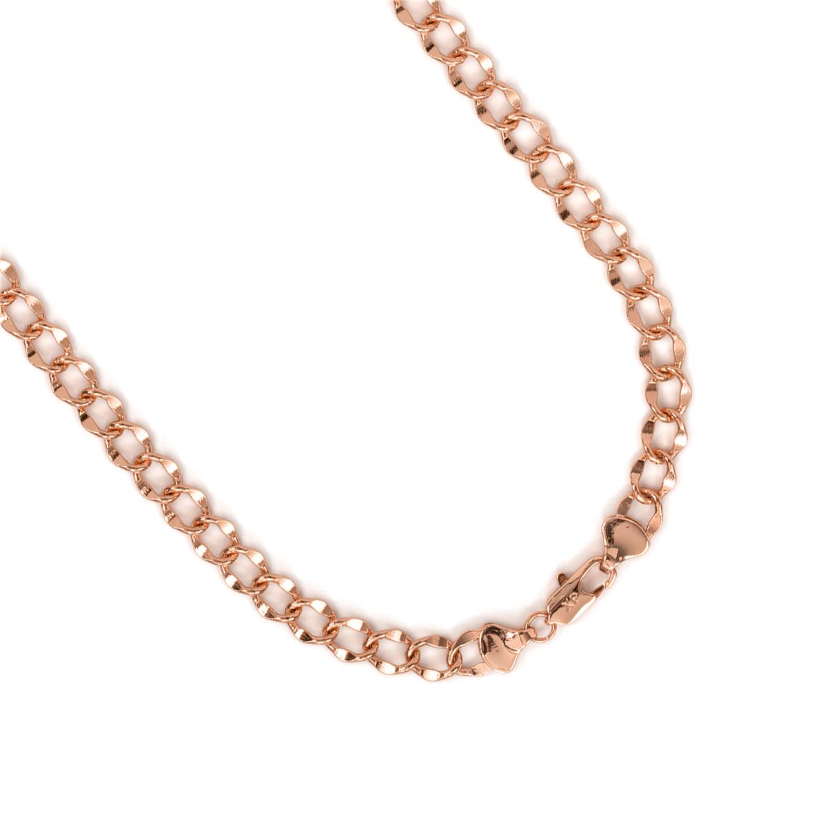 Colar Zexdo acabamento em ouro rosa 18k - Zexdo