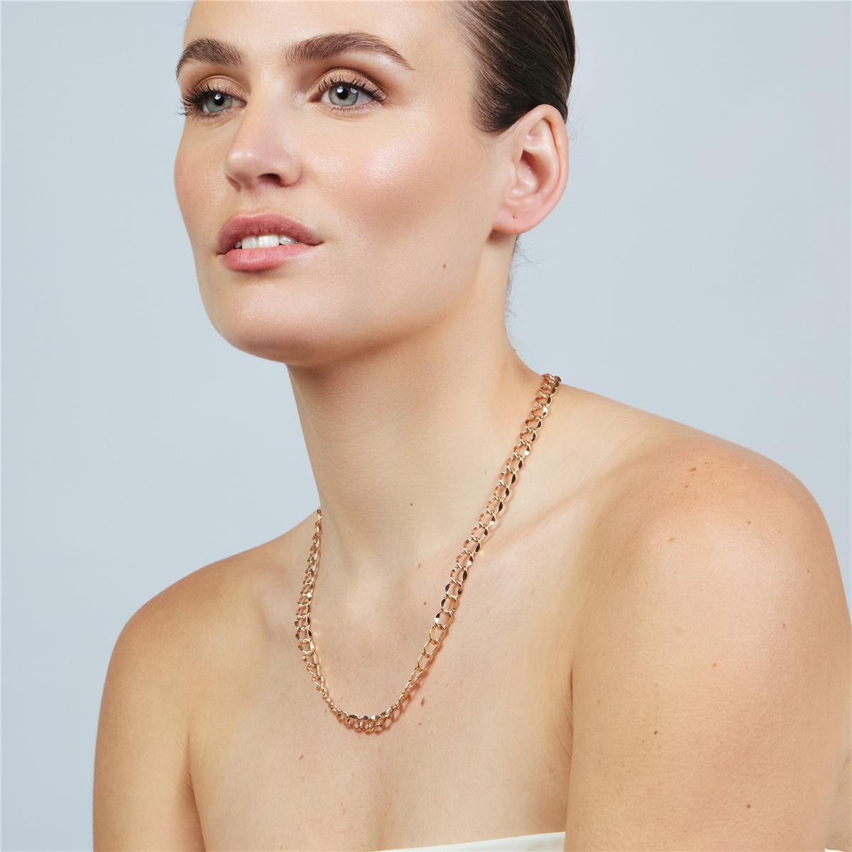 Colar Zexdo acabamento em ouro rosa 18k - Zexdo
