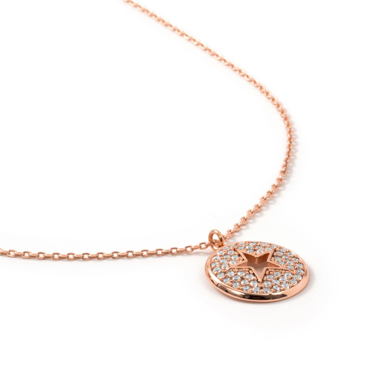 Collier Lypil finition or rose 18k - Lypil BLANC