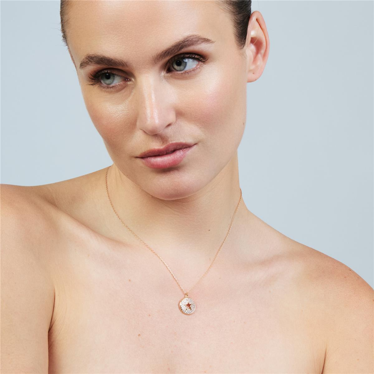 Collier Lypil finition or rose 18k - Lypil BLANC
