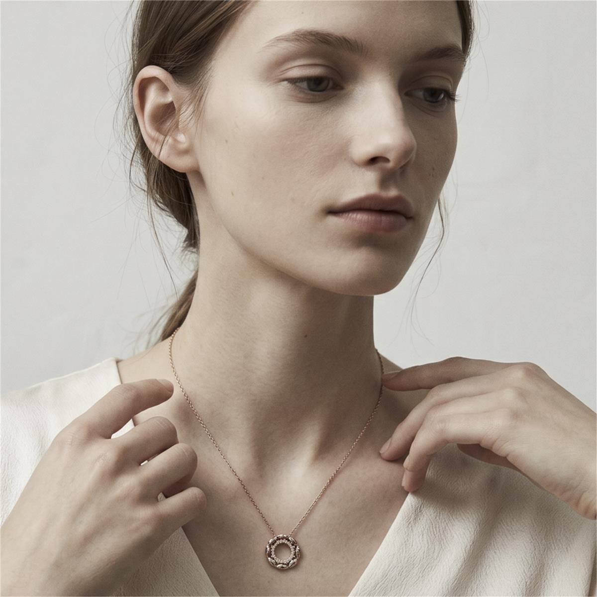 Collar Lionyad acabado oro rosa 18k - Lionyad