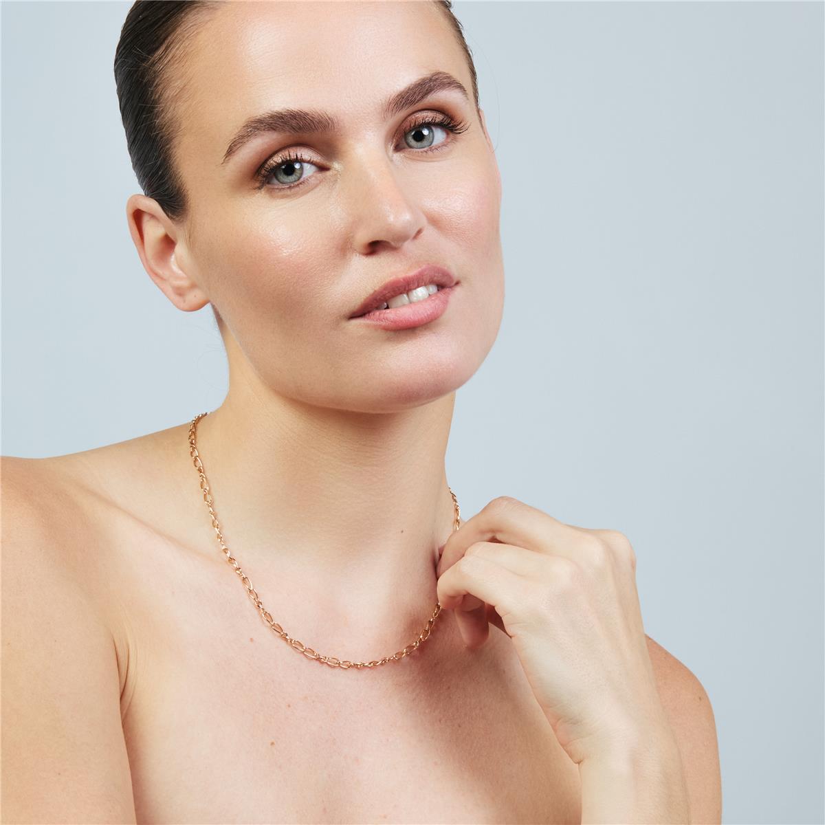 Collier finition or rose 18 carats - Gula