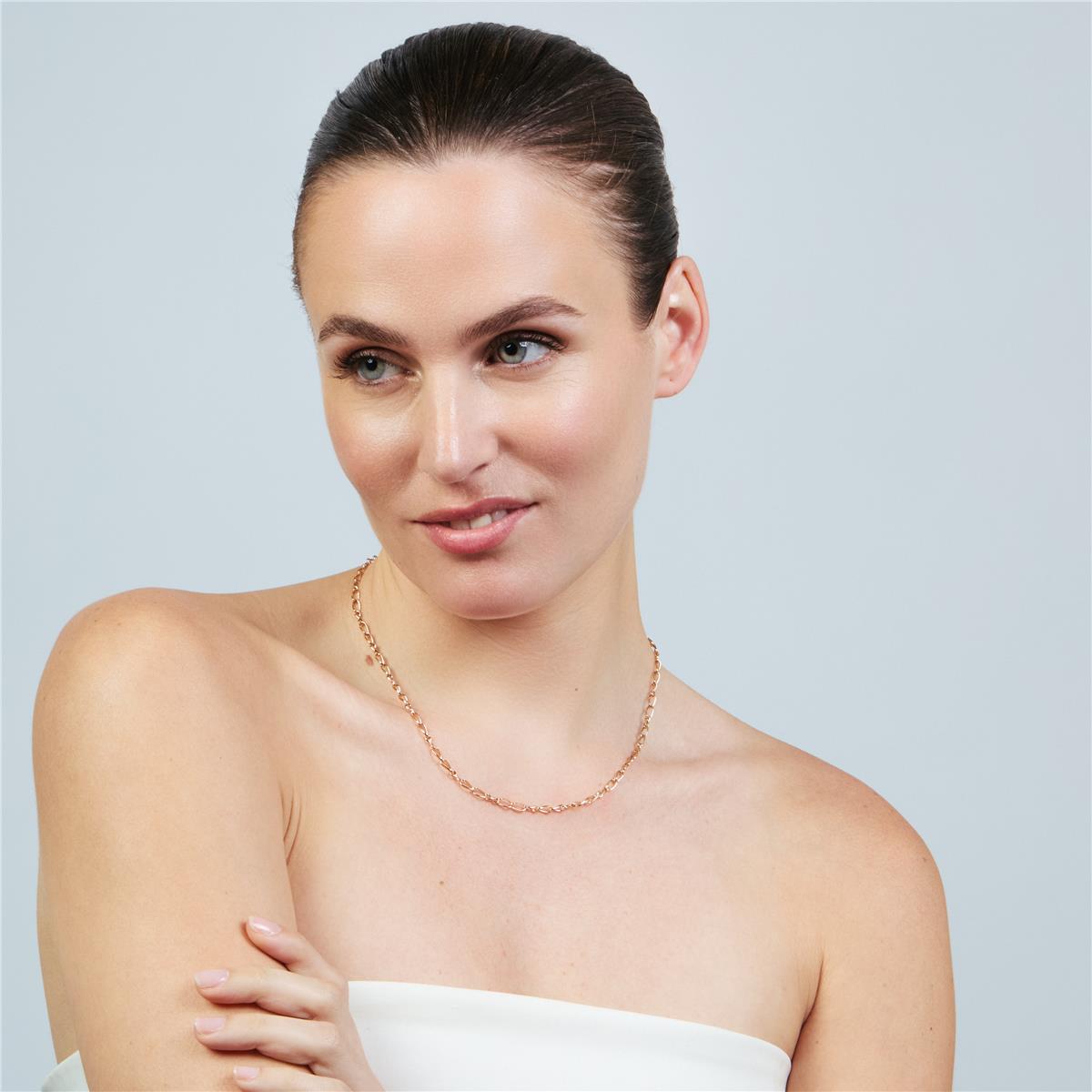 Collier finition or rose 18 carats - Gula
