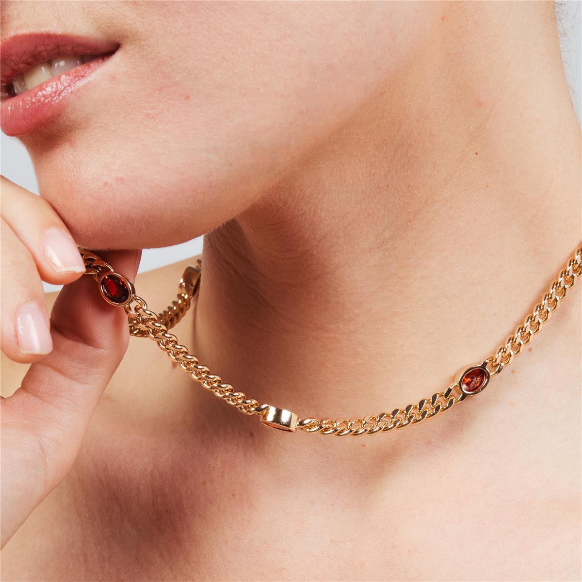 Collier Rudits finition or rose 18k - Rudits