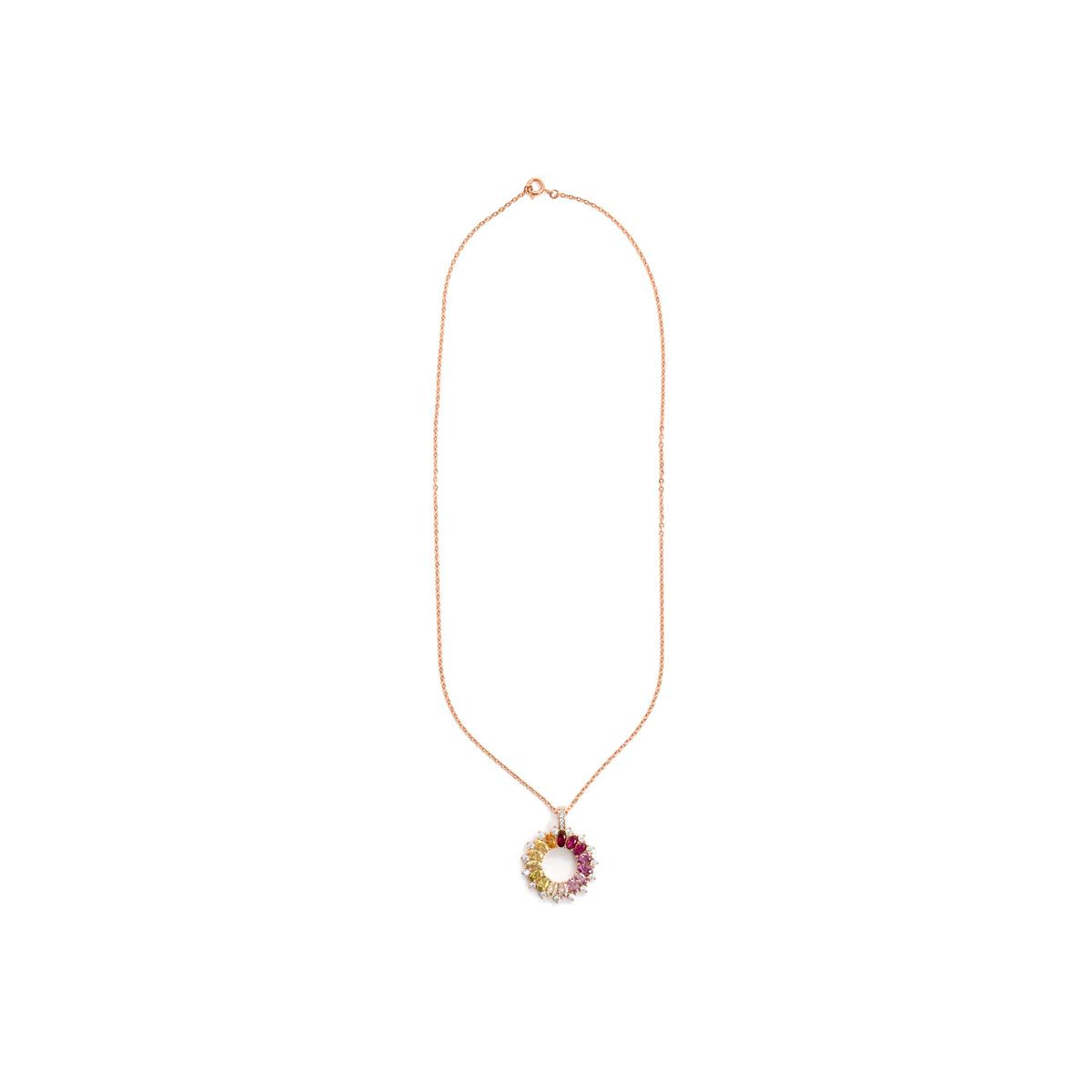 Collar Vehask acabado oro rosa 18k - Vehask