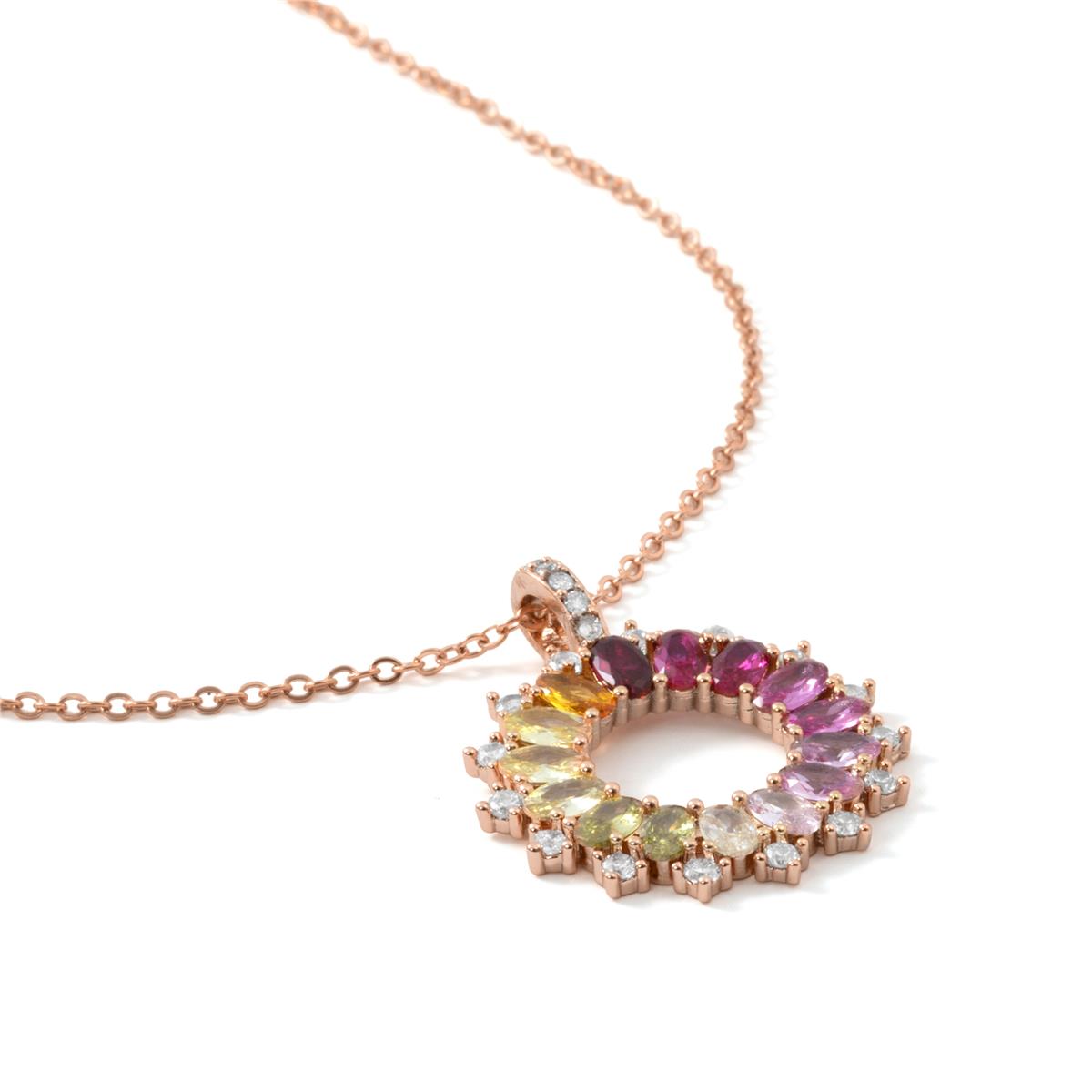 Collar Vehask acabado oro rosa 18k - Vehask