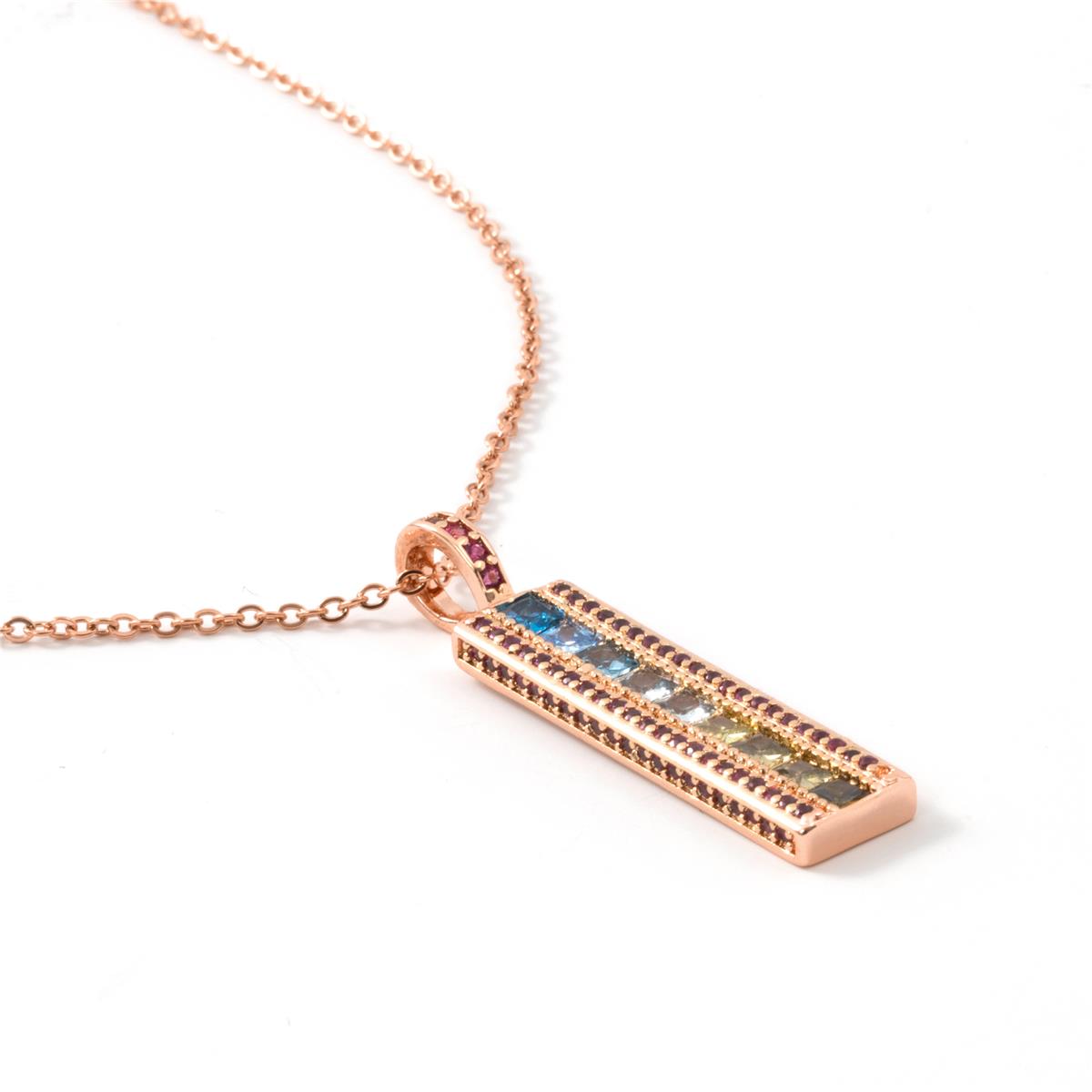 Collar Bu acabado oro rosa 18k - Bu
