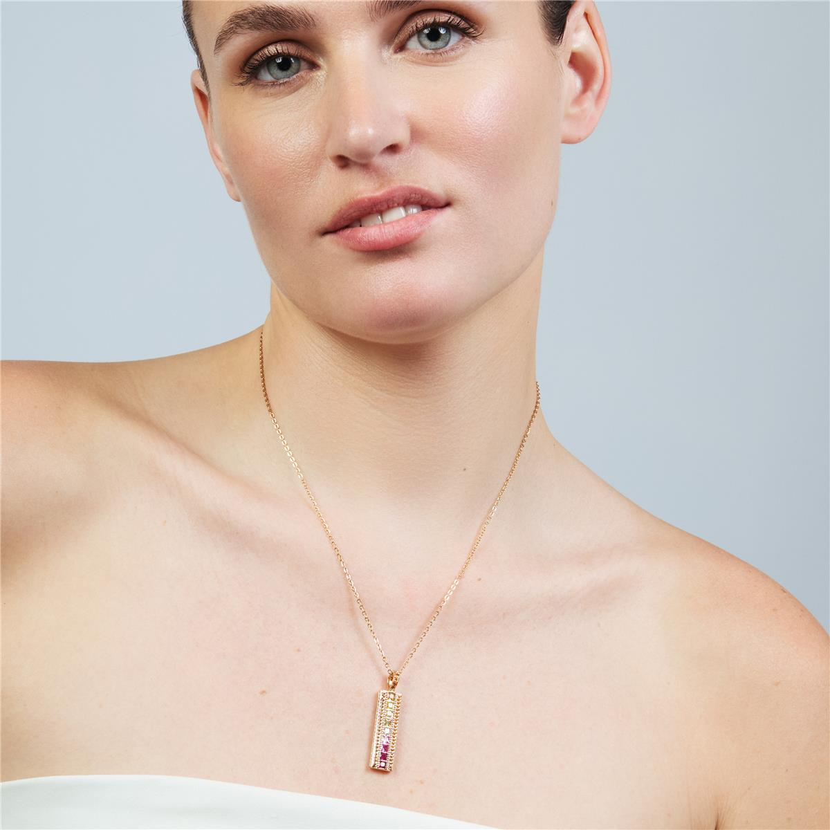 Collar Bu acabado oro rosa 18k - Bu