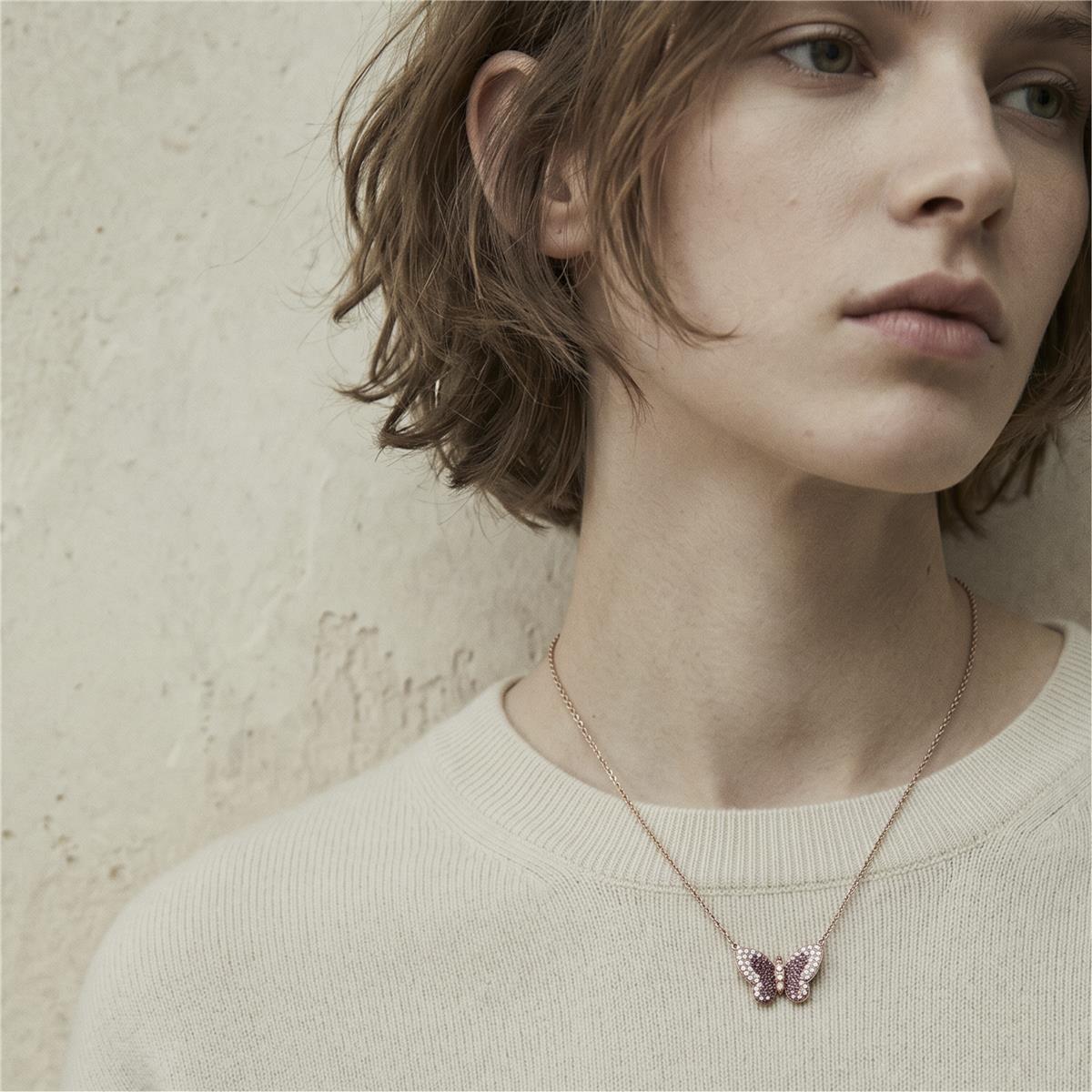 Colar Kwera acabamento em ouro rosa 18k - Kwera