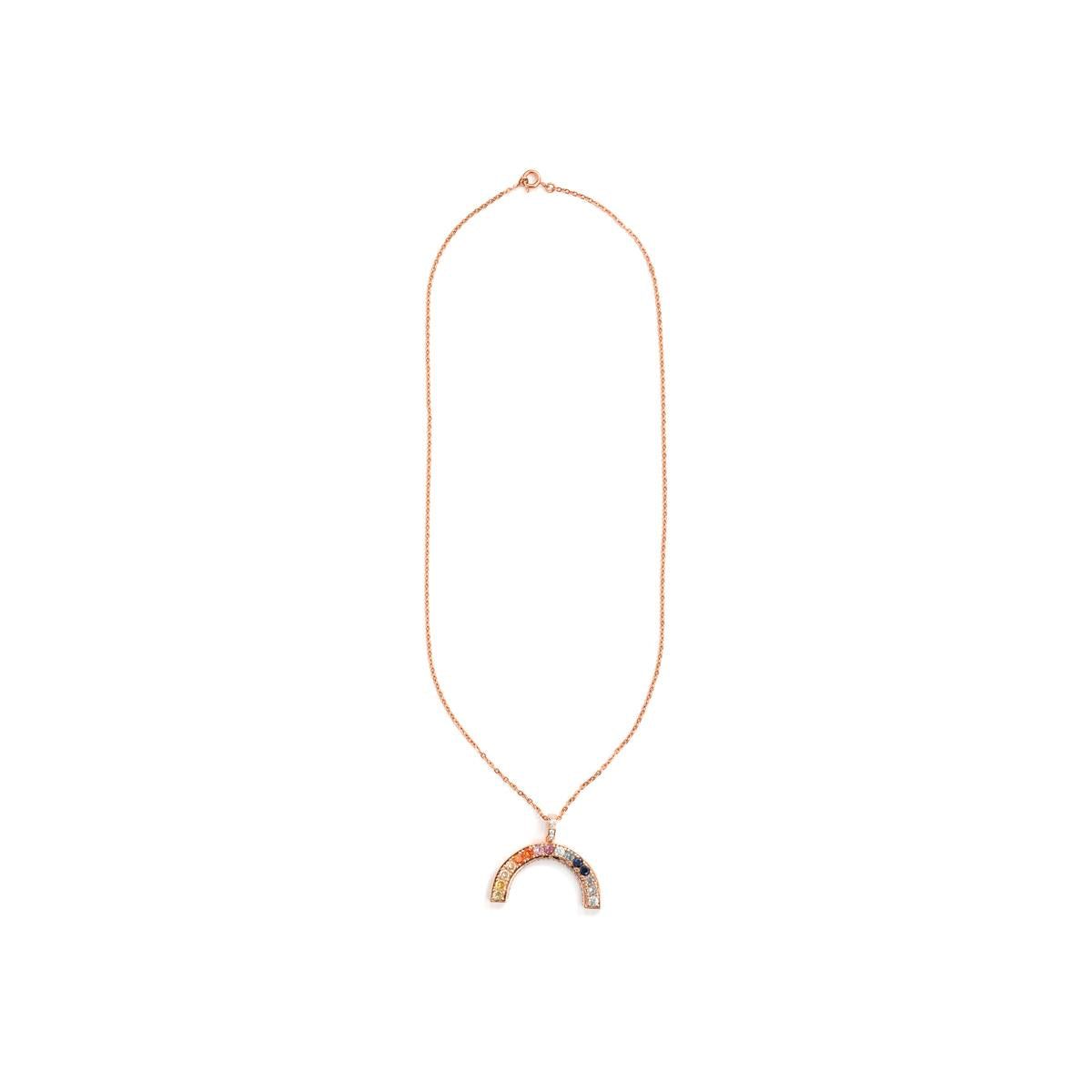 Collar Draca acabado oro rosa 18k - Draca