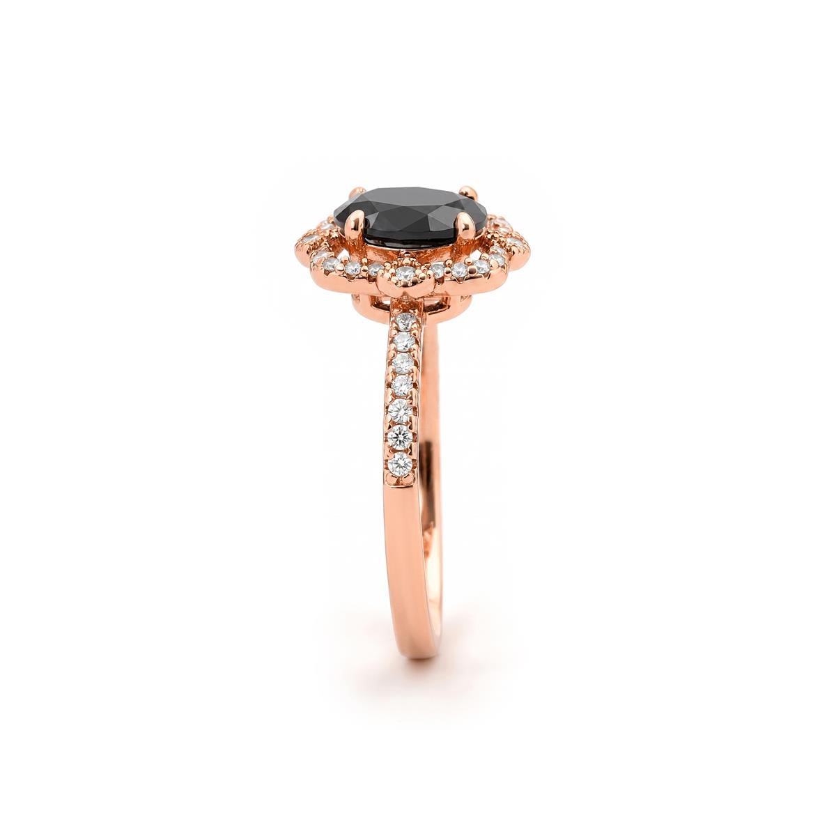 Anello Larin finitura oro rosa 18k - Larin