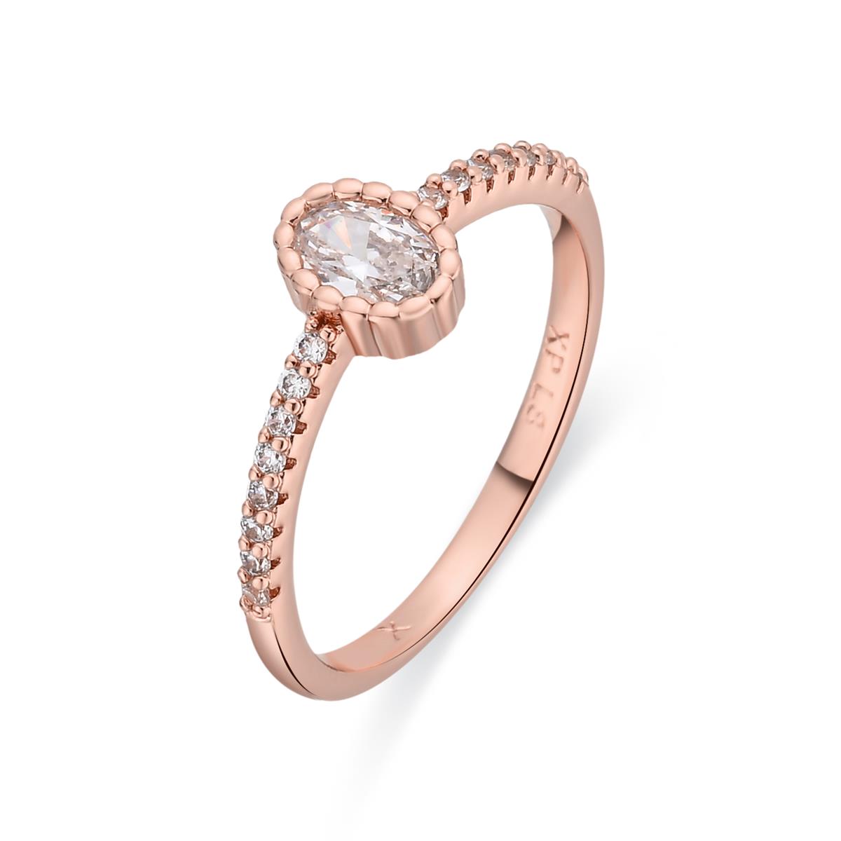 Anillo Zugje acabado oro rosa 18k - Zugje