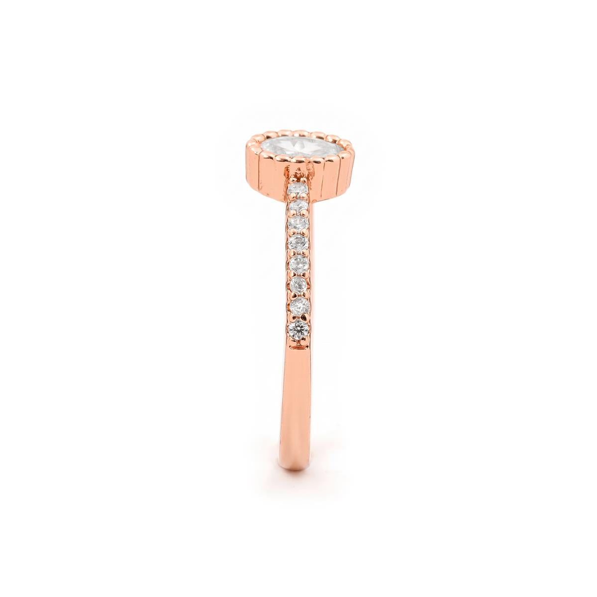 Anillo Zugje acabado oro rosa 18k - Zugje