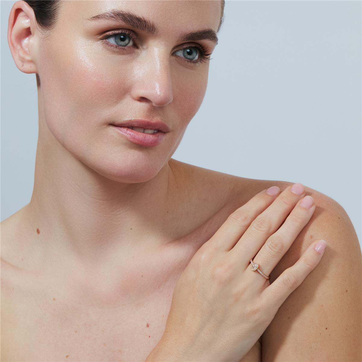 Anillo Zugje acabado oro rosa 18k - Zugje