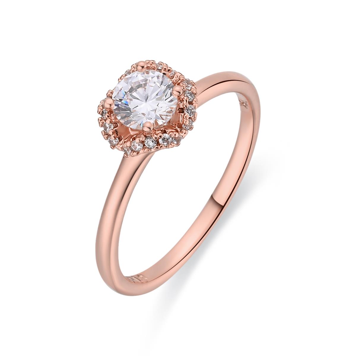 Bague Torjar finition or rose 18k - Torjar