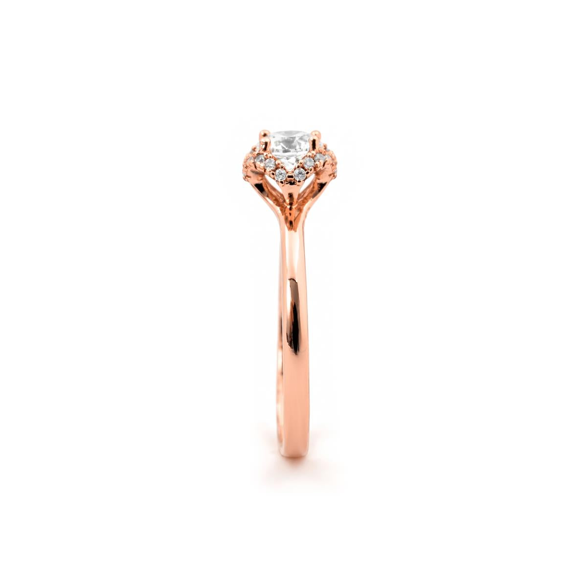 Bague Torjar finition or rose 18k - Torjar