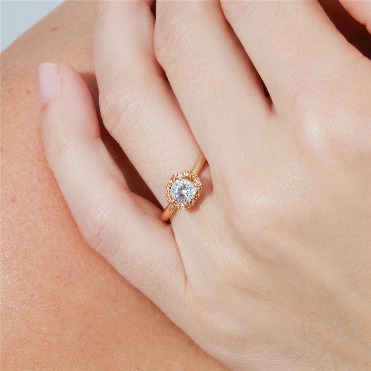 Bague Torjar finition or rose 18k - Torjar