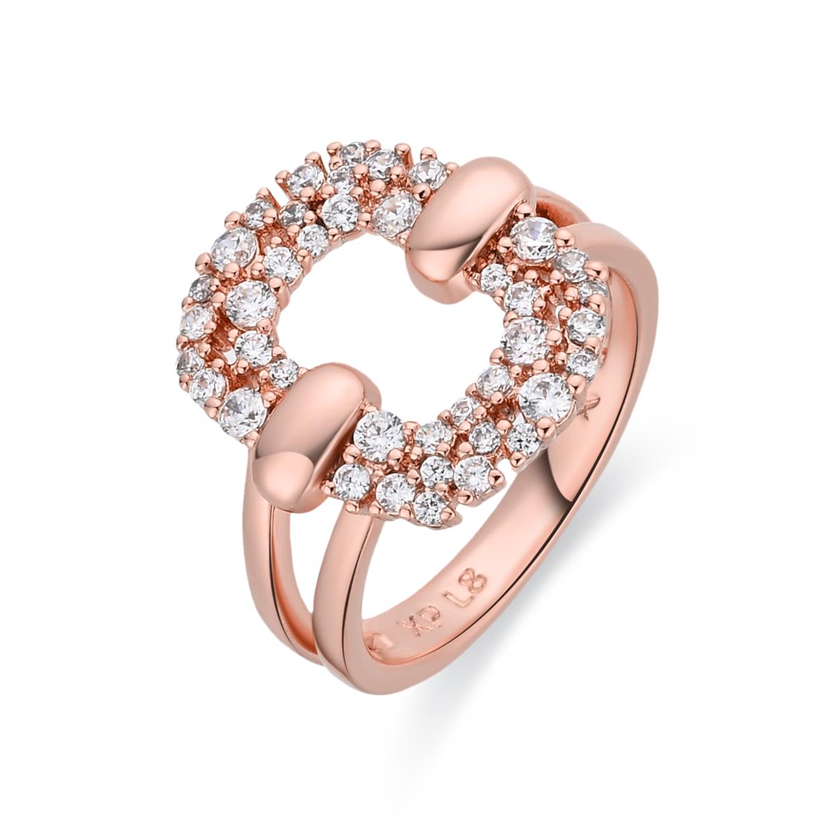 Anillo Polzal acabado oro rosa 18k - Polzal