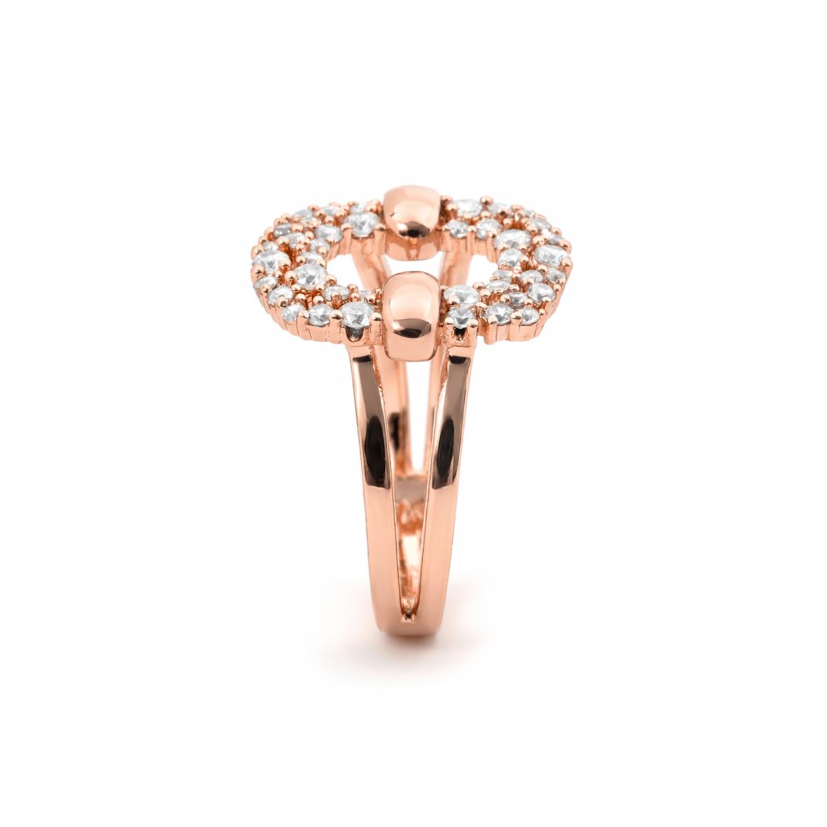 Anillo Polzal acabado oro rosa 18k - Polzal