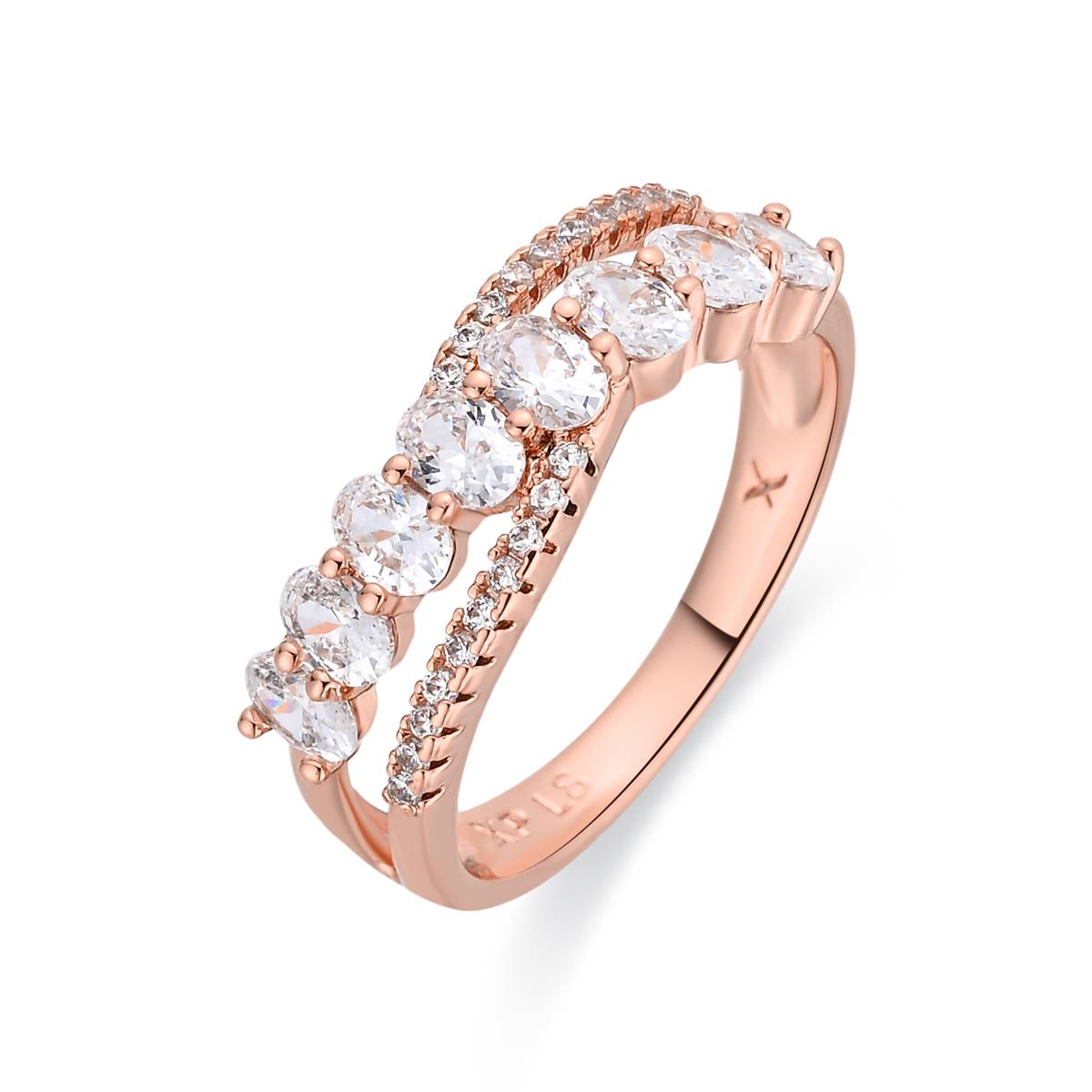 Anillo Erling acabado oro rosa 18k - Erling