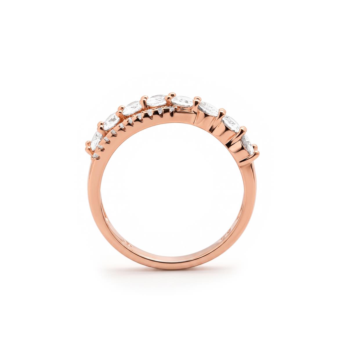 Anillo Erling acabado oro rosa 18k - Erling
