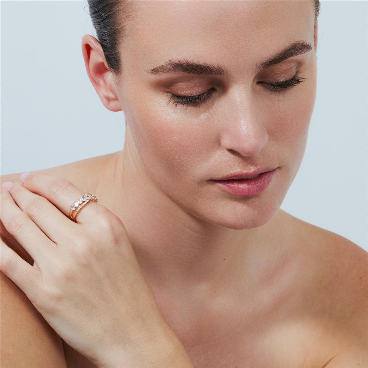 Anillo Erling acabado oro rosa 18k - Erling