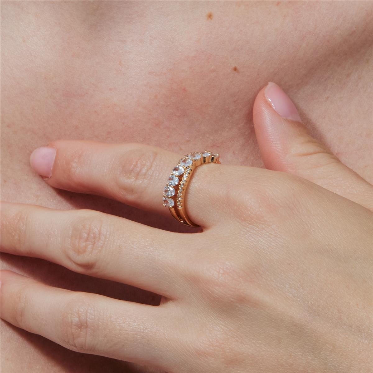 Anillo Erling acabado oro rosa 18k - Erling