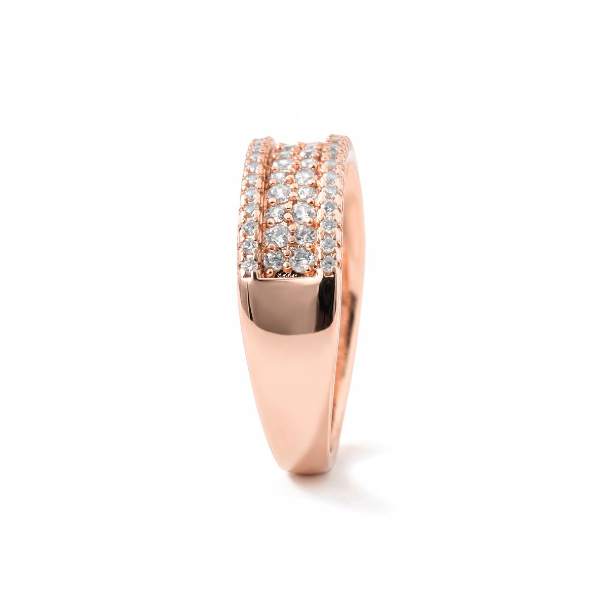 Anillo Rudros acabado oro rosa 18k - Rudros