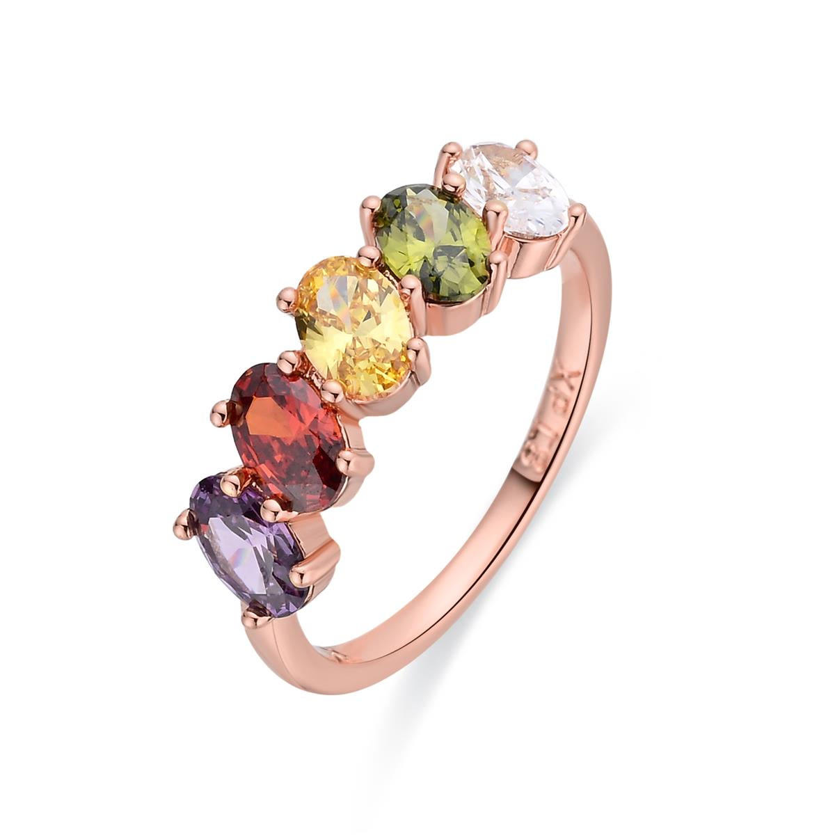 Anillo Sionvil acabado oro rosa 18k - Sionvil