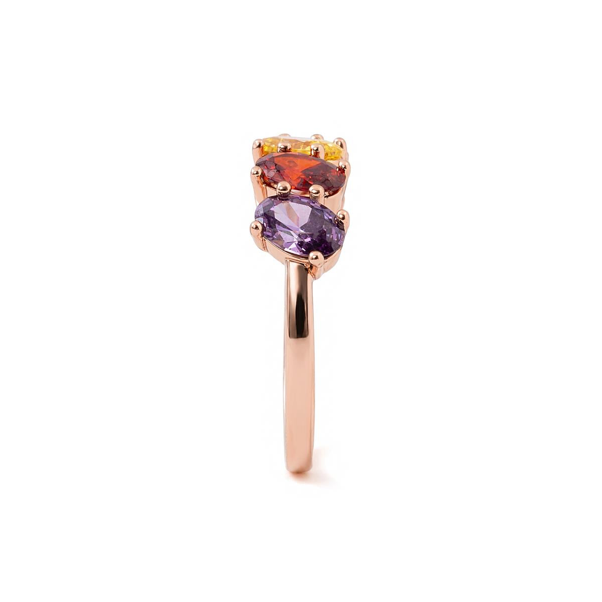 Anillo Sionvil acabado oro rosa 18k - Sionvil