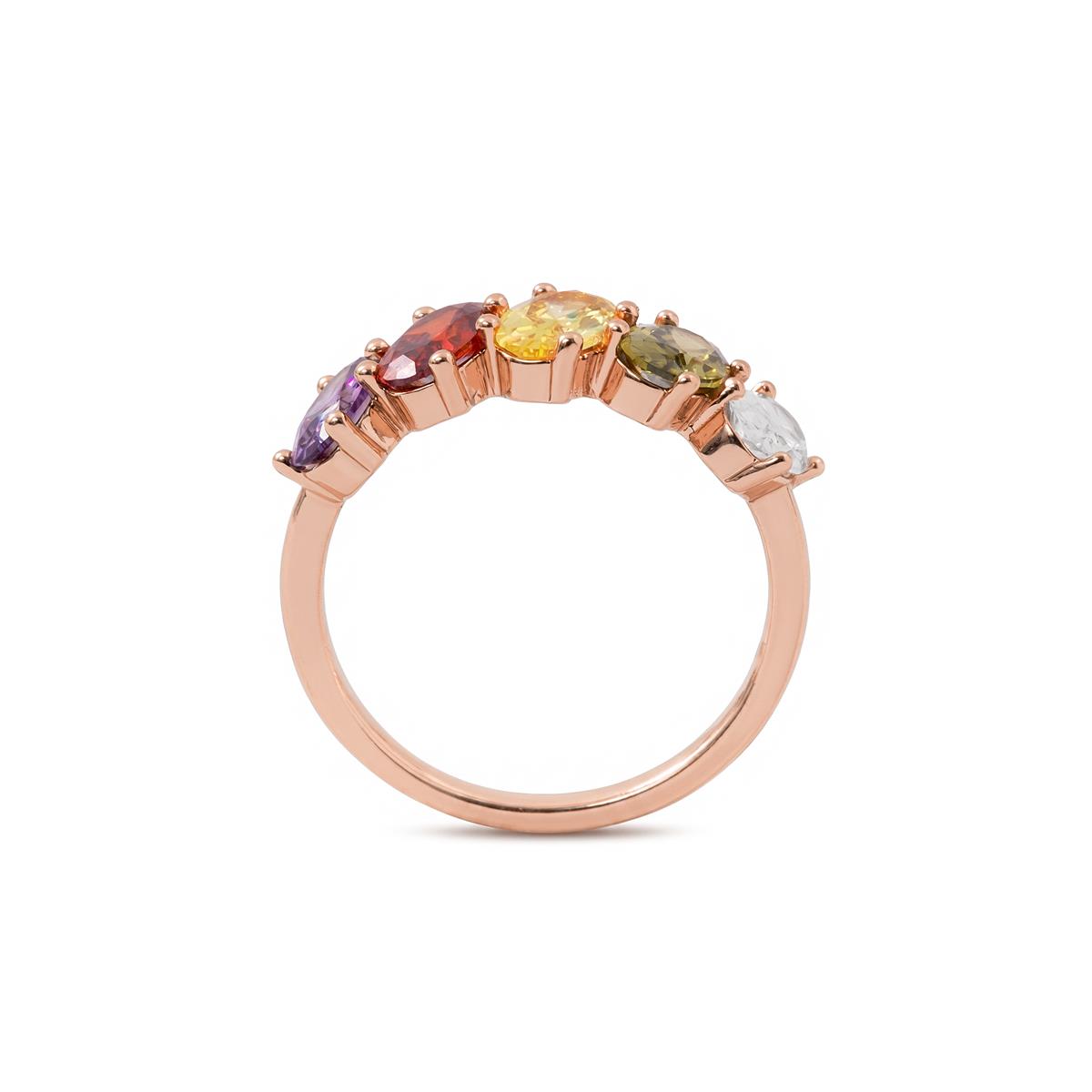 Anillo Sionvil acabado oro rosa 18k - Sionvil