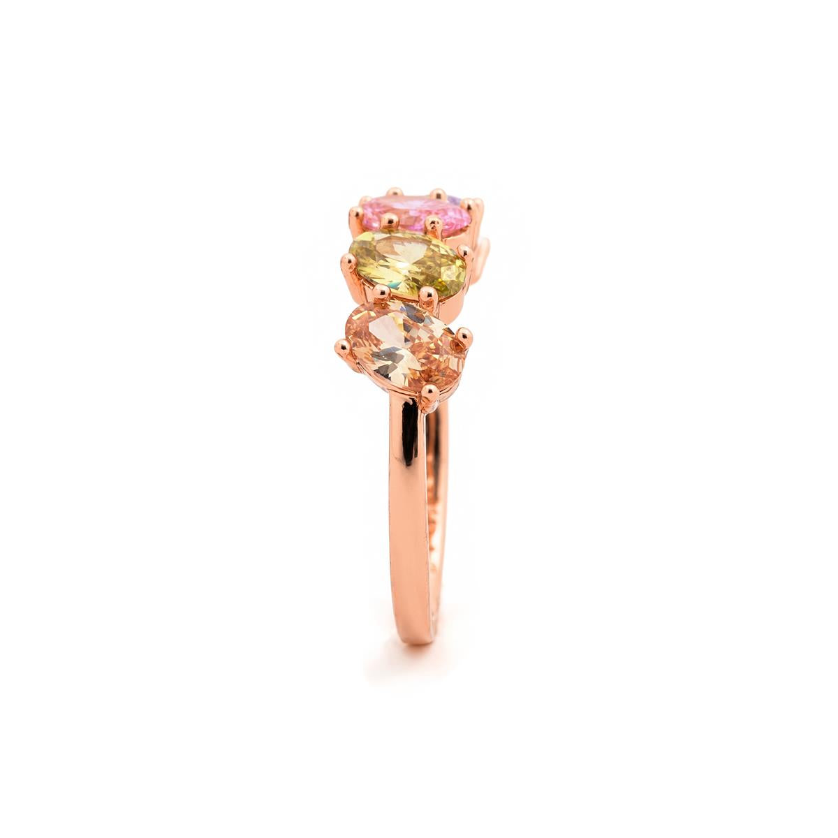 Anillo Sionvil acabado oro rosa 18k - Sionvil
