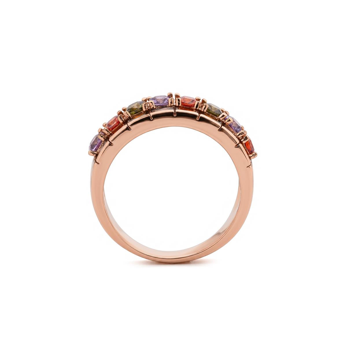 Anillo Morakbrao acabado oro rosa 18k - Morakbrao