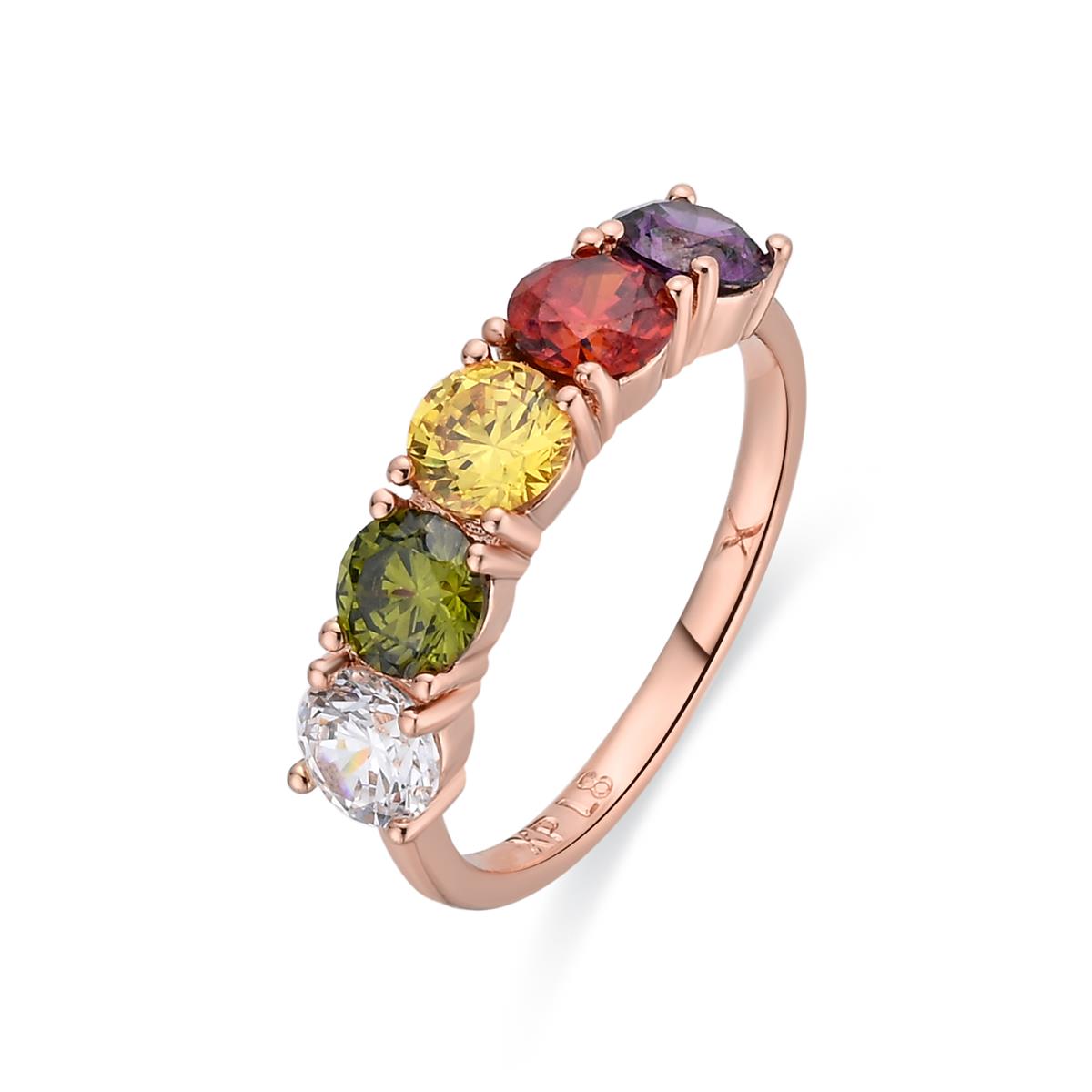 Anillo Mund acabado oro rosa 18k - Mund