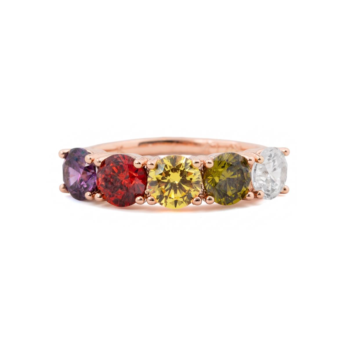 Anillo Mund acabado oro rosa 18k - Mund