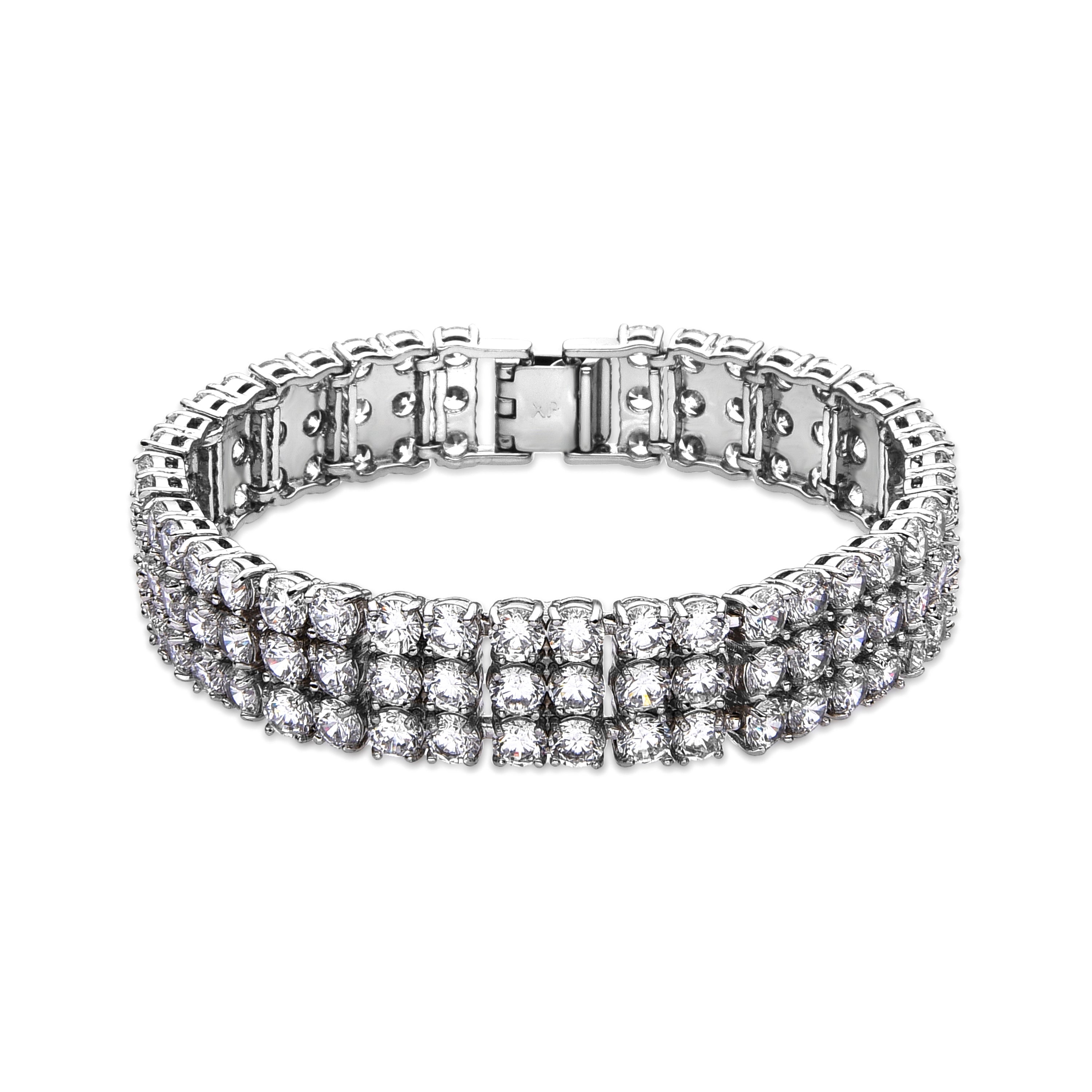 Bracciale con Zirconia Brillante finitura argento - Matka