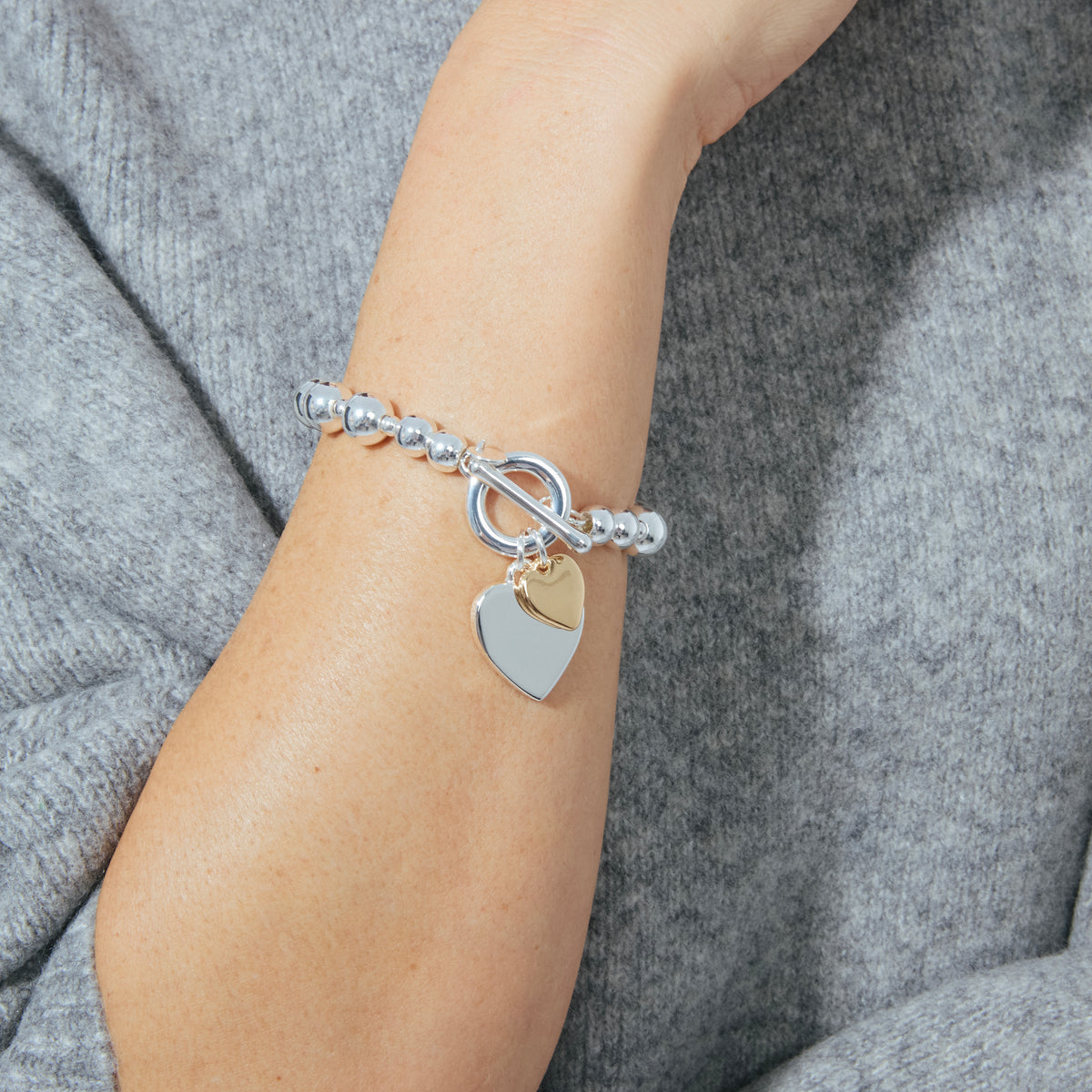 Rhodium-beschichtetes Armband - Irulox