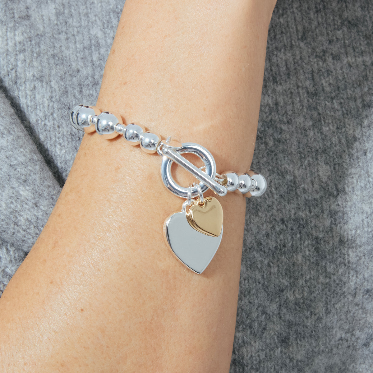 Rhodium-beschichtetes Armband - Irulox