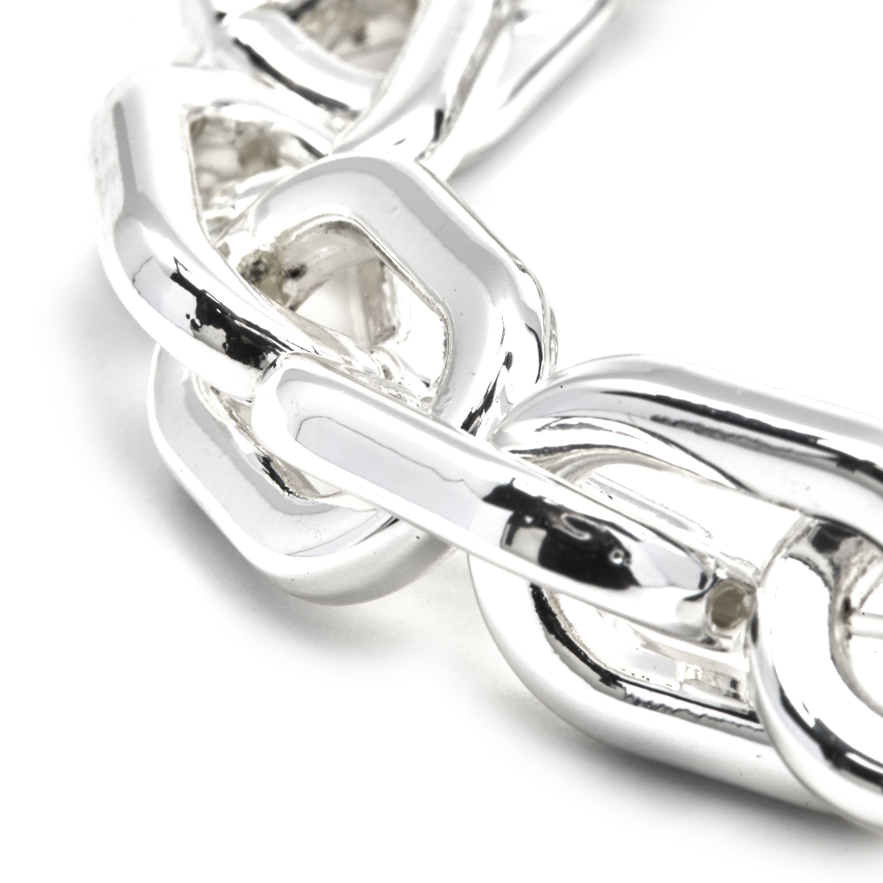 Pulsera acabado plata - Palmira