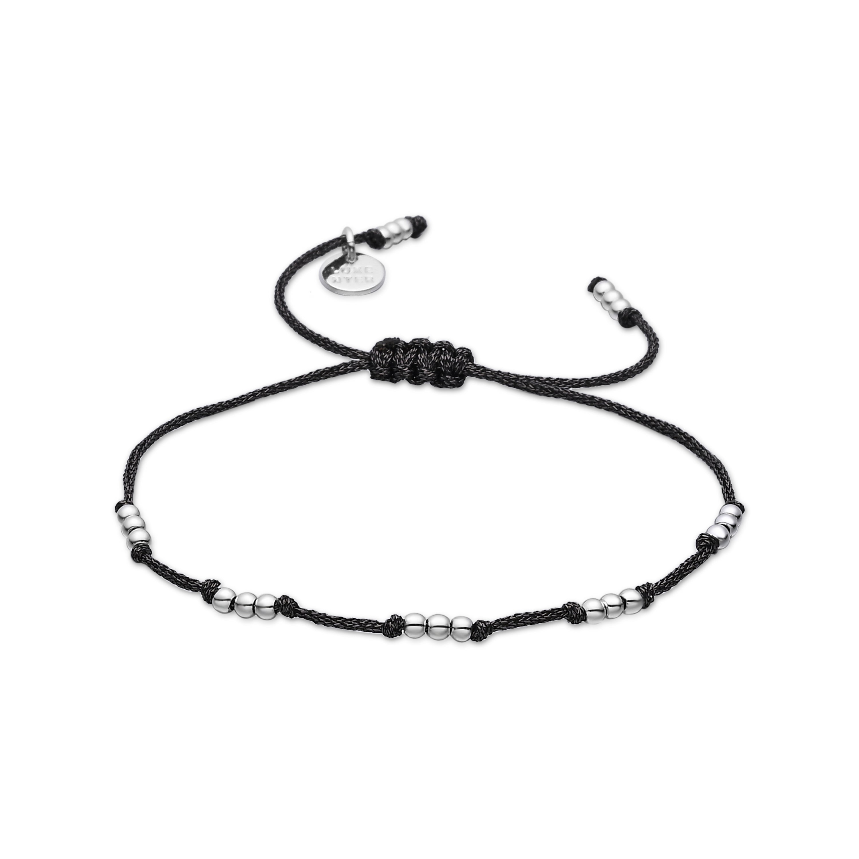 Pulsera acabado en rodio - EKILO