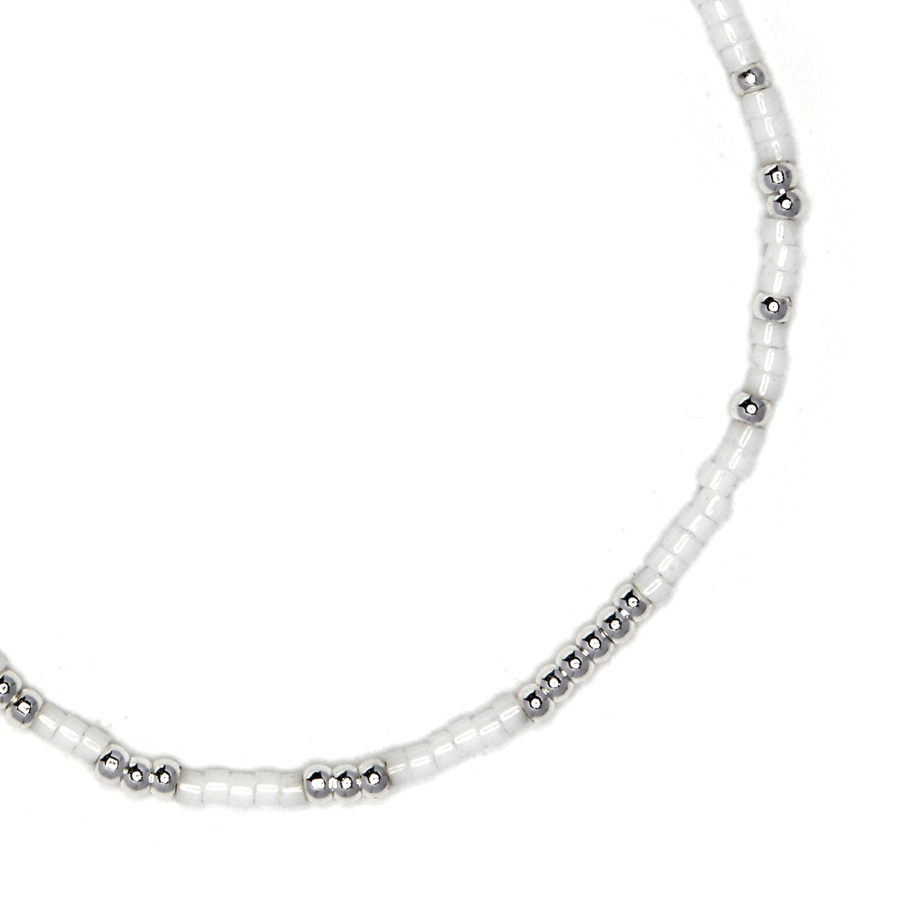 Bracelet en cristal blanc finition en argent sterling 925 - Xanvi