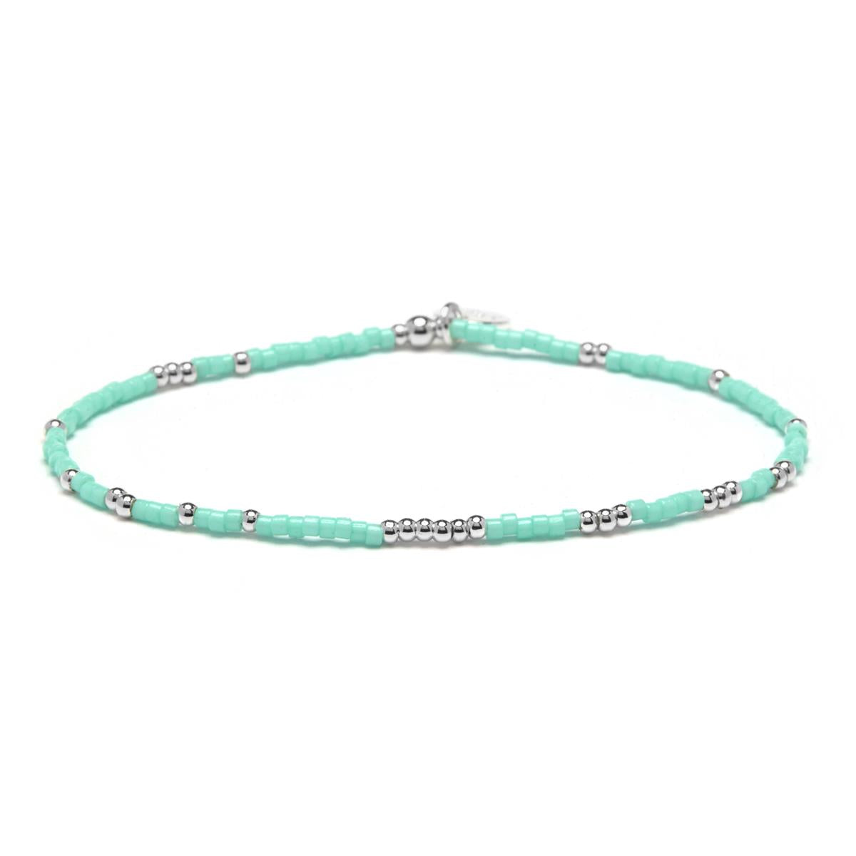 Armband aus blauem Kristall mit 925er Sterlingsilber-Finish - Xanvi