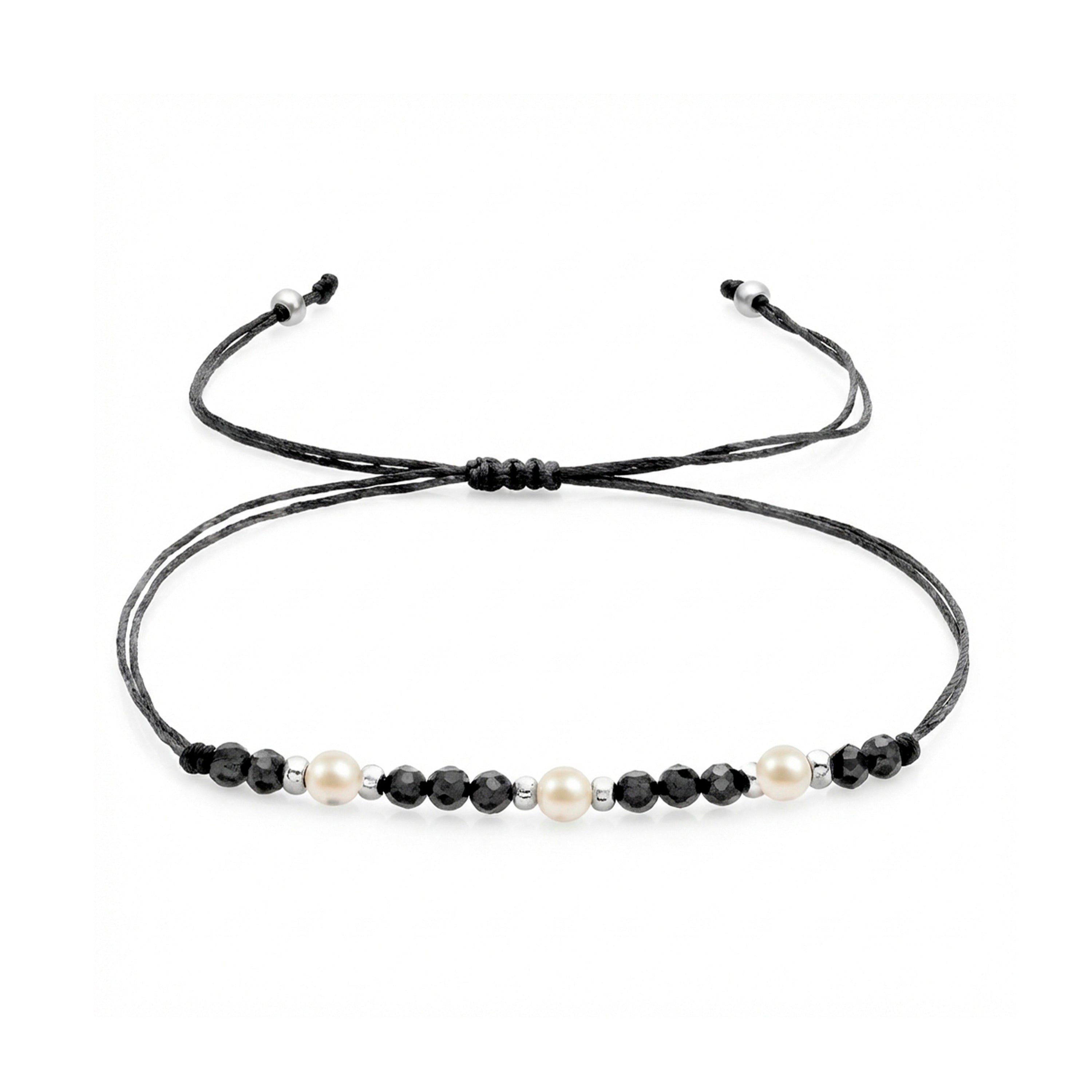Rhodium finish bracelet - SHYSAL