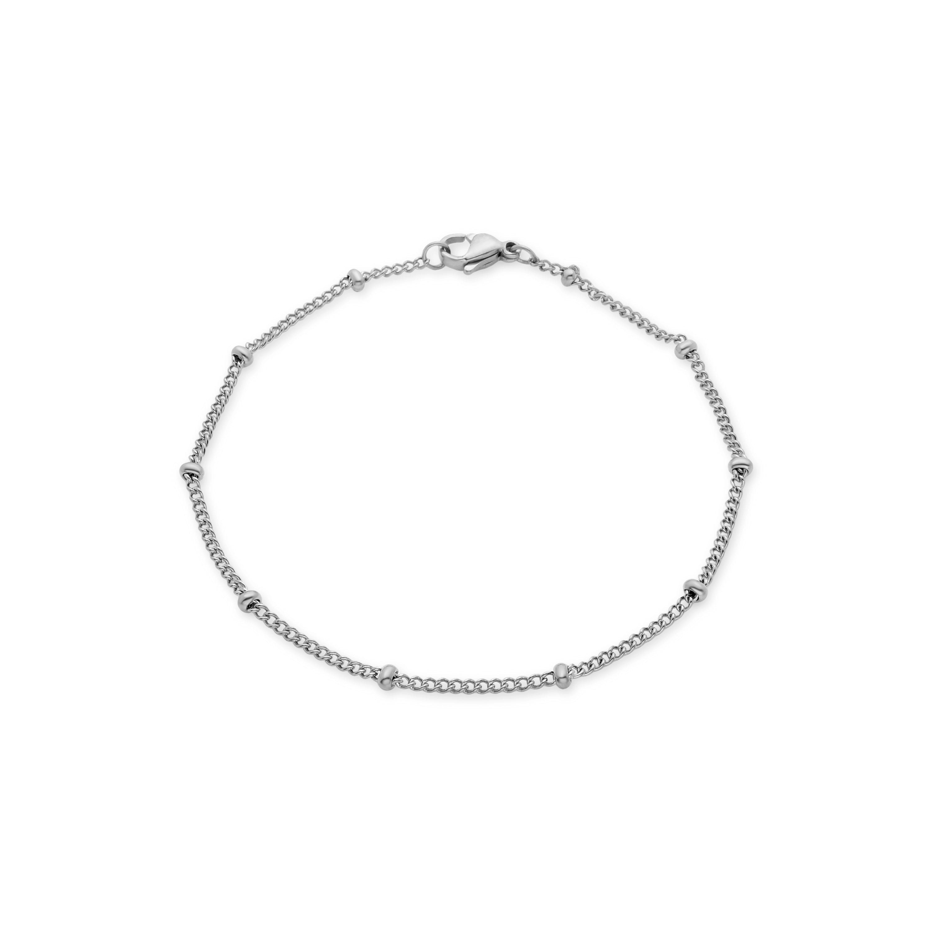 Pulsera acabada en rodio - Nesoth