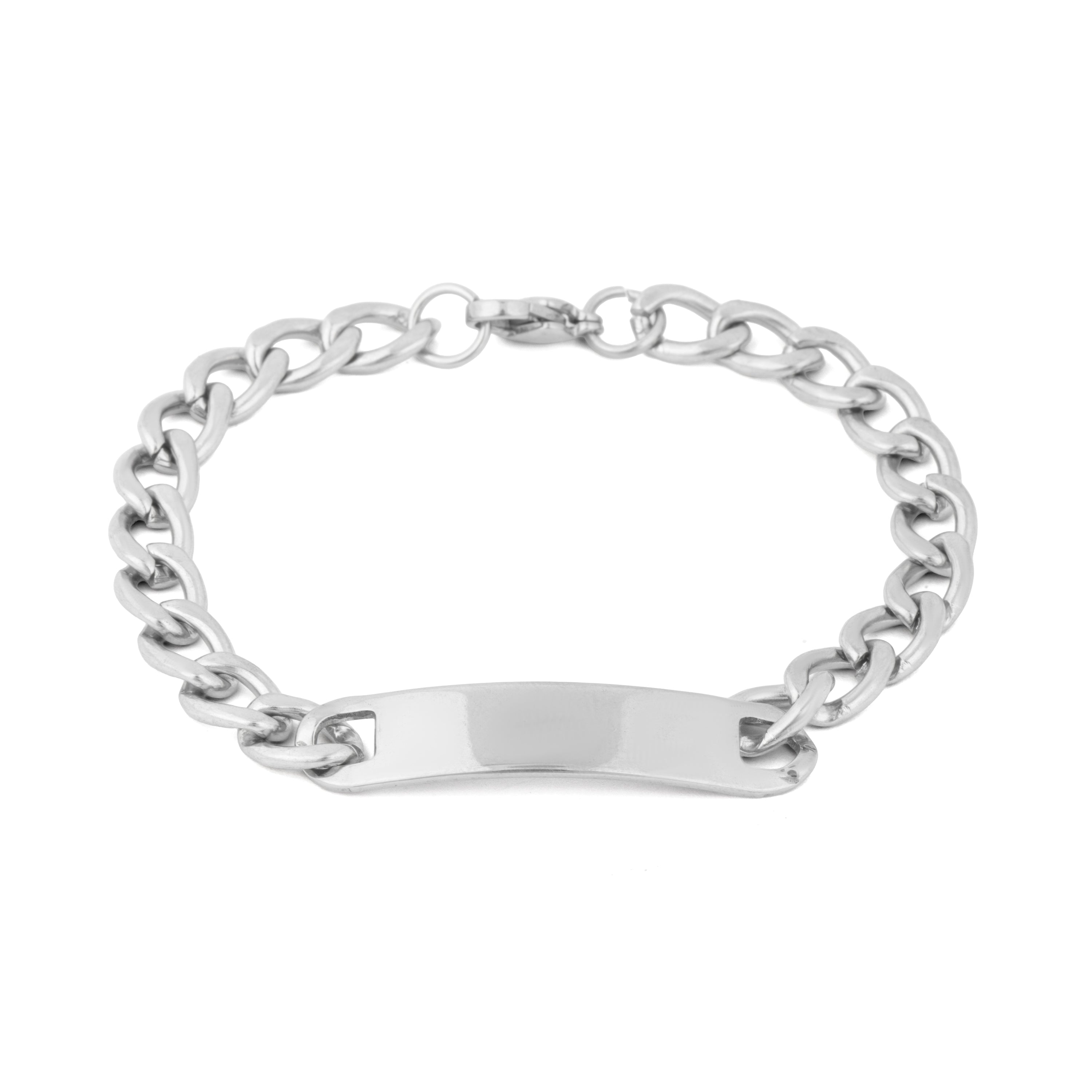 Pulseira com acabamento em ródio - Yitru